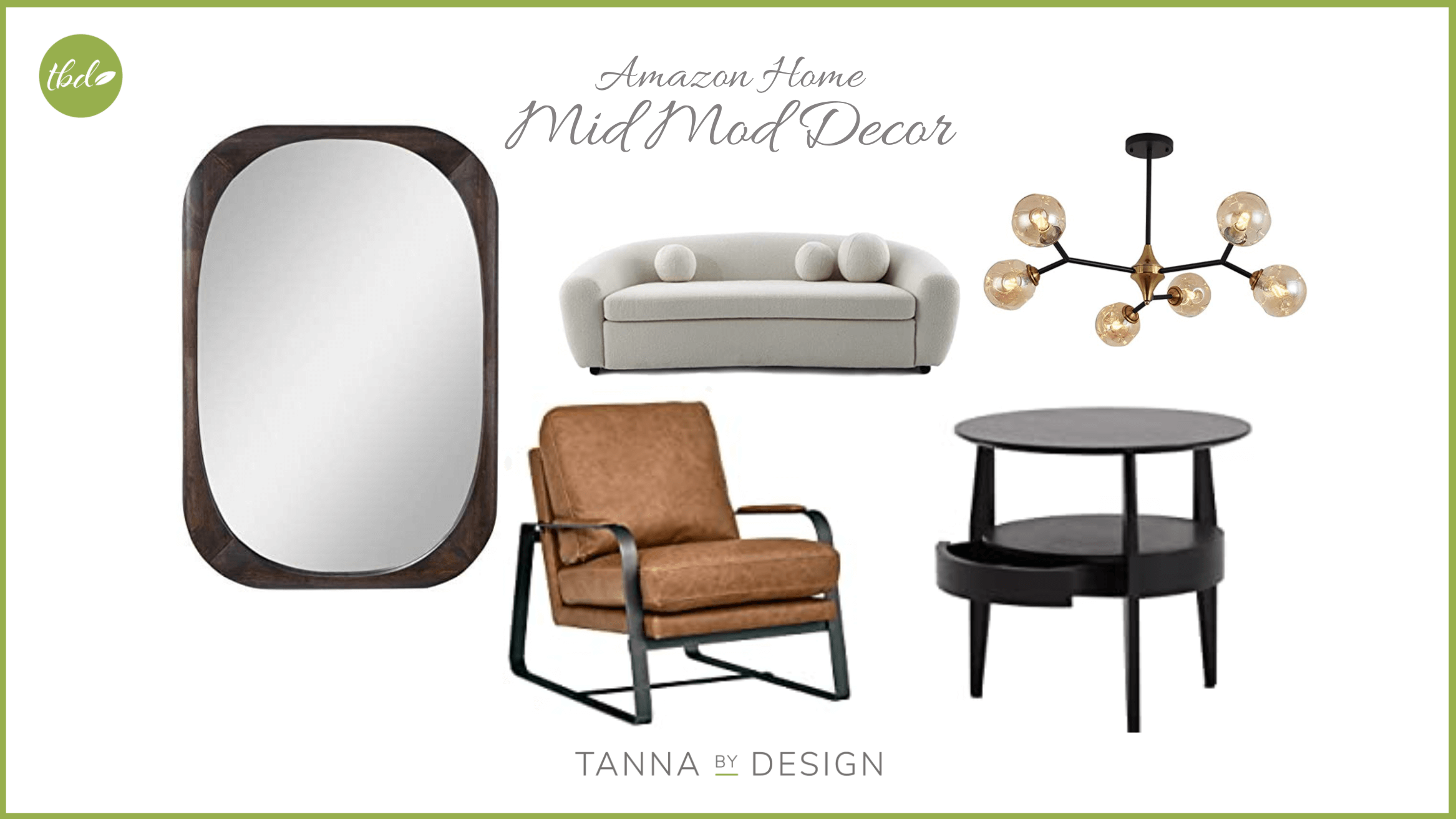 Amazon Home - Mid Mod Decor