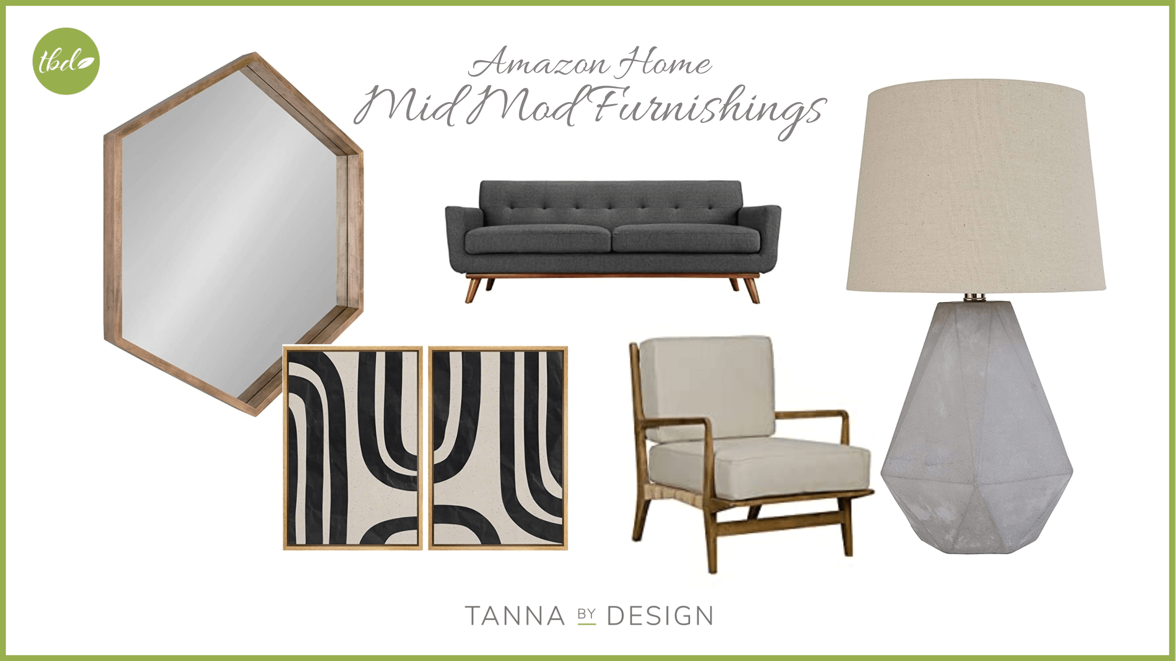 Amazon Home - Mid Mod Furnishings