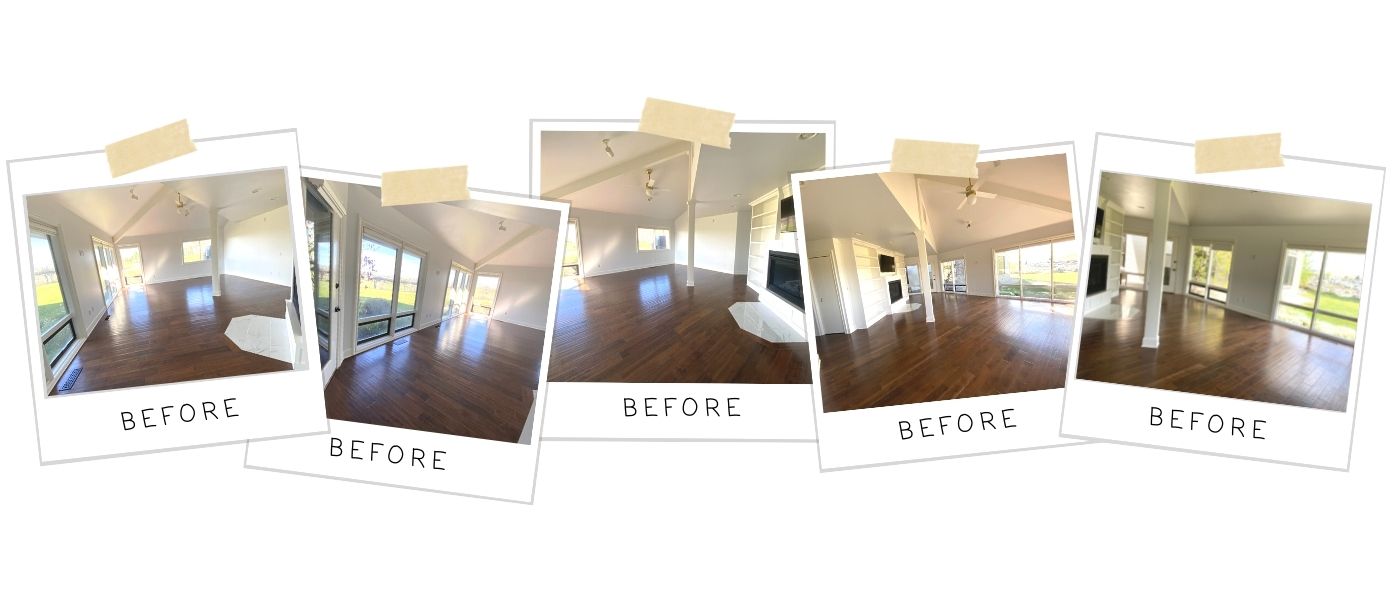 Before images of bedroom remodel