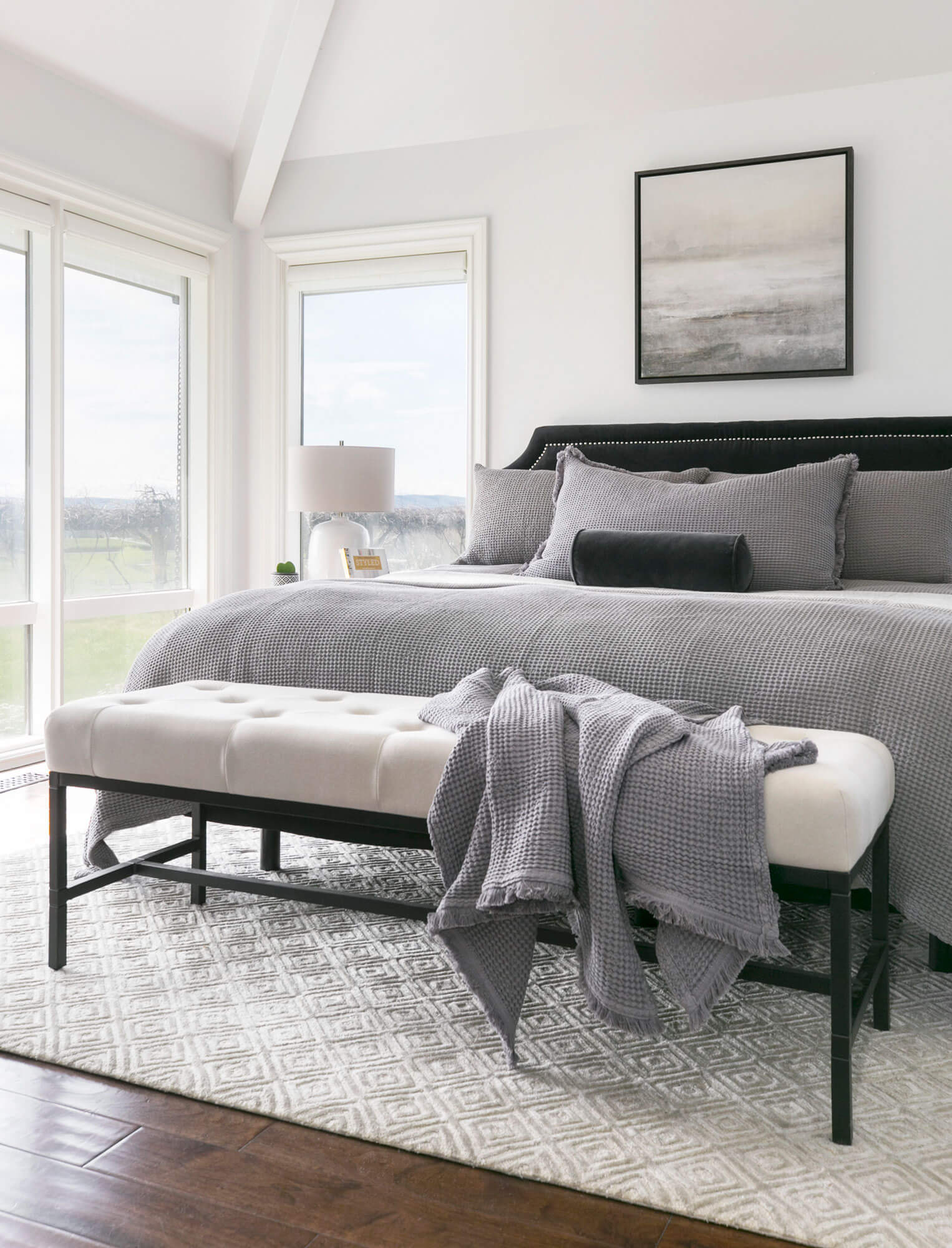 Modern Farmhouse Bedroom Interior Design