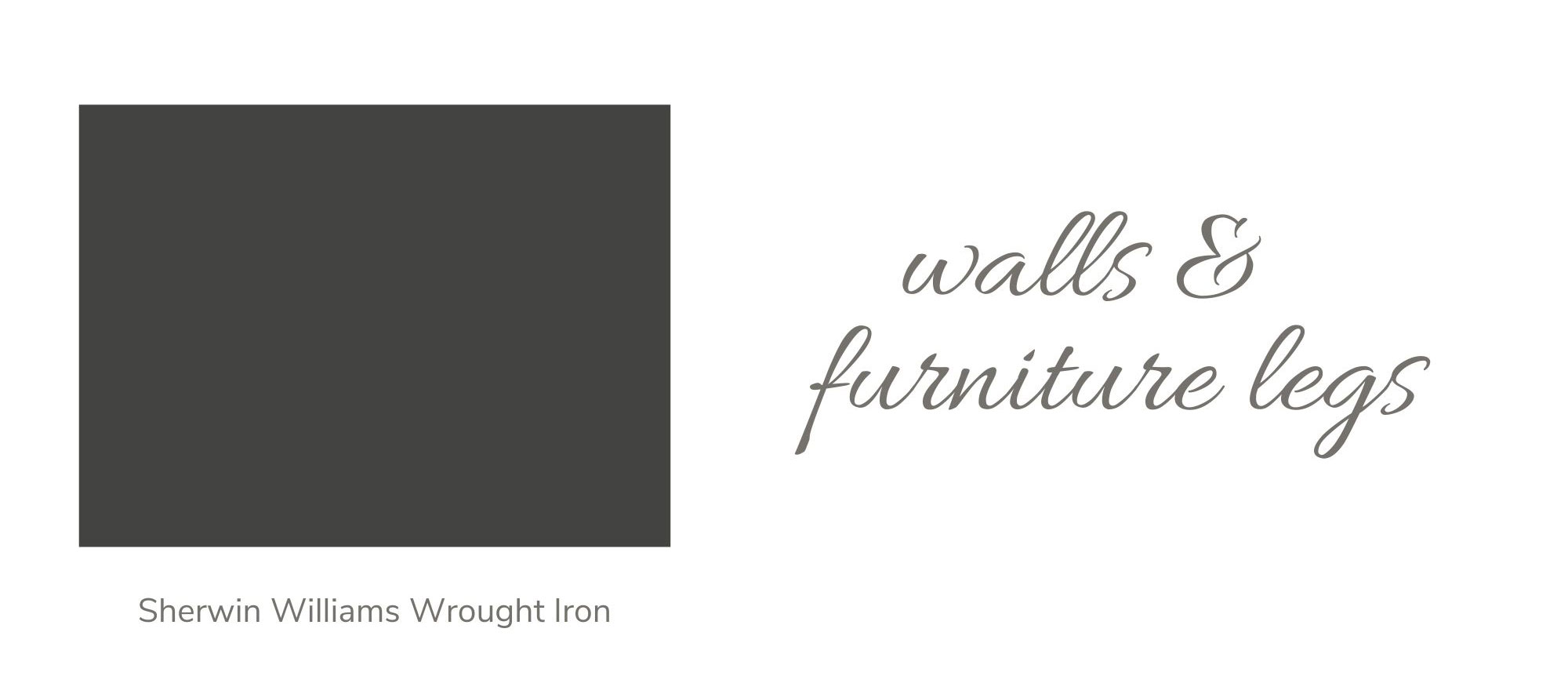 Sherwin Williams Wrought Iron Paint