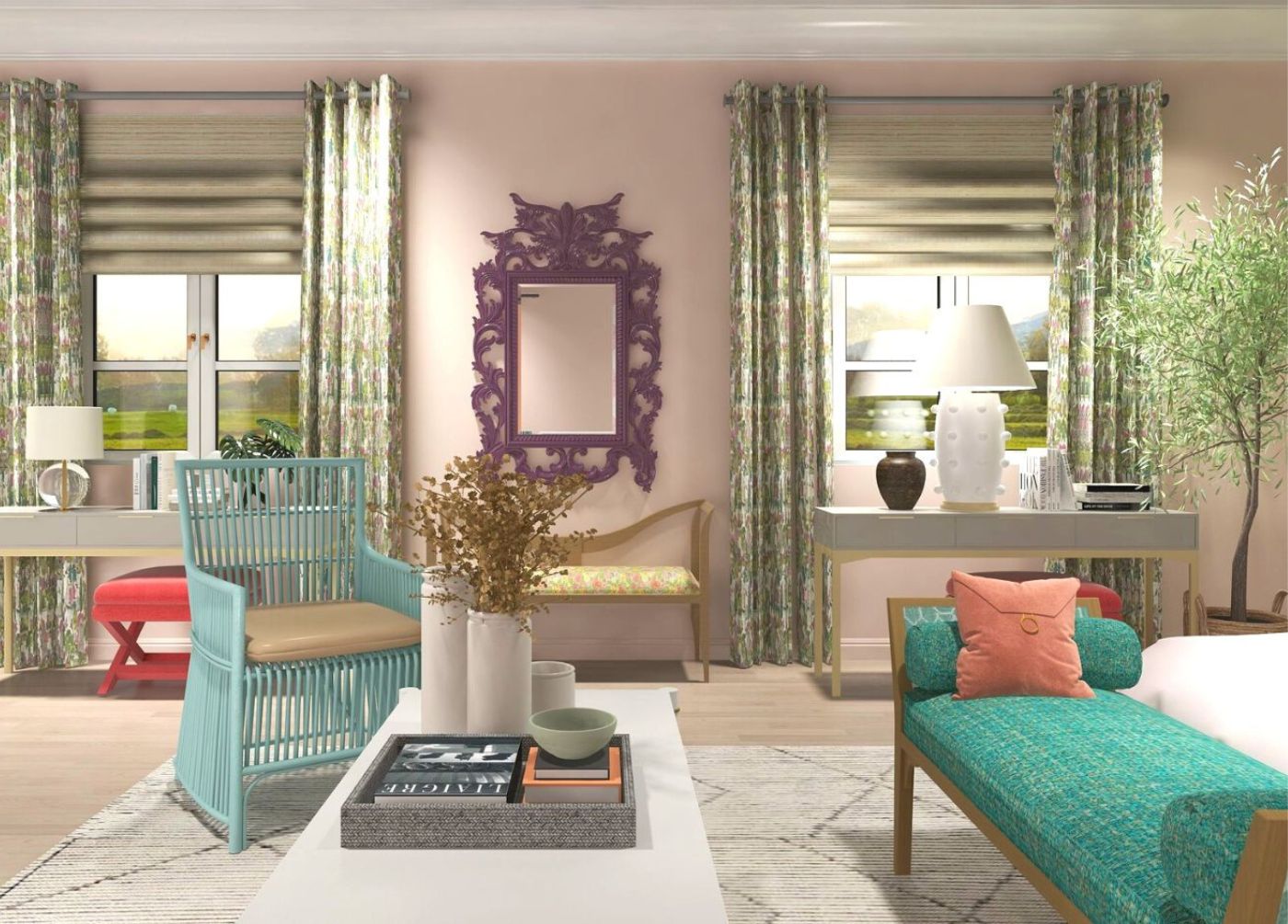 Virtual Bedroom Renderings: Award Winning Interior Design