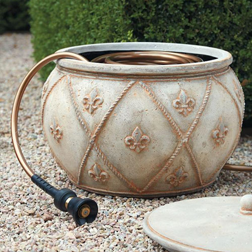 Garden hose storage