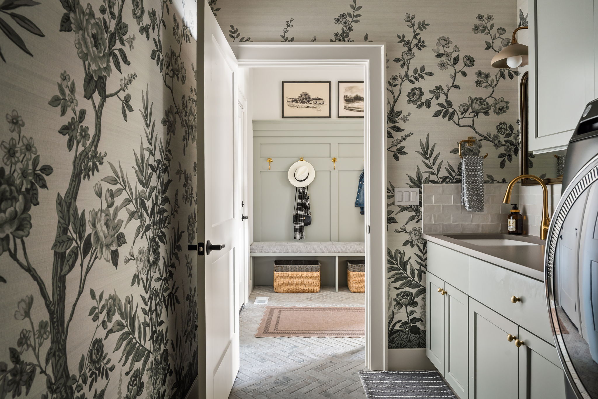 Laundry and mudroom design