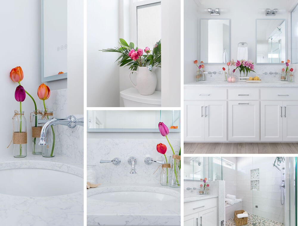 Coastal Farmhouse Bathroom
