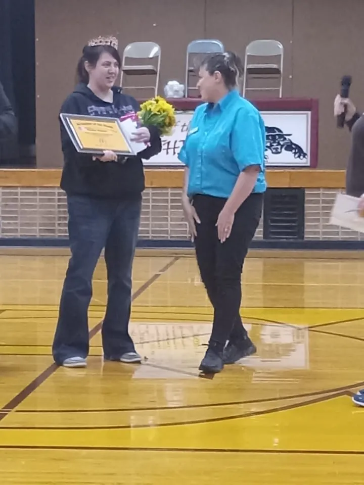 Luverne November McTeacher of the Month