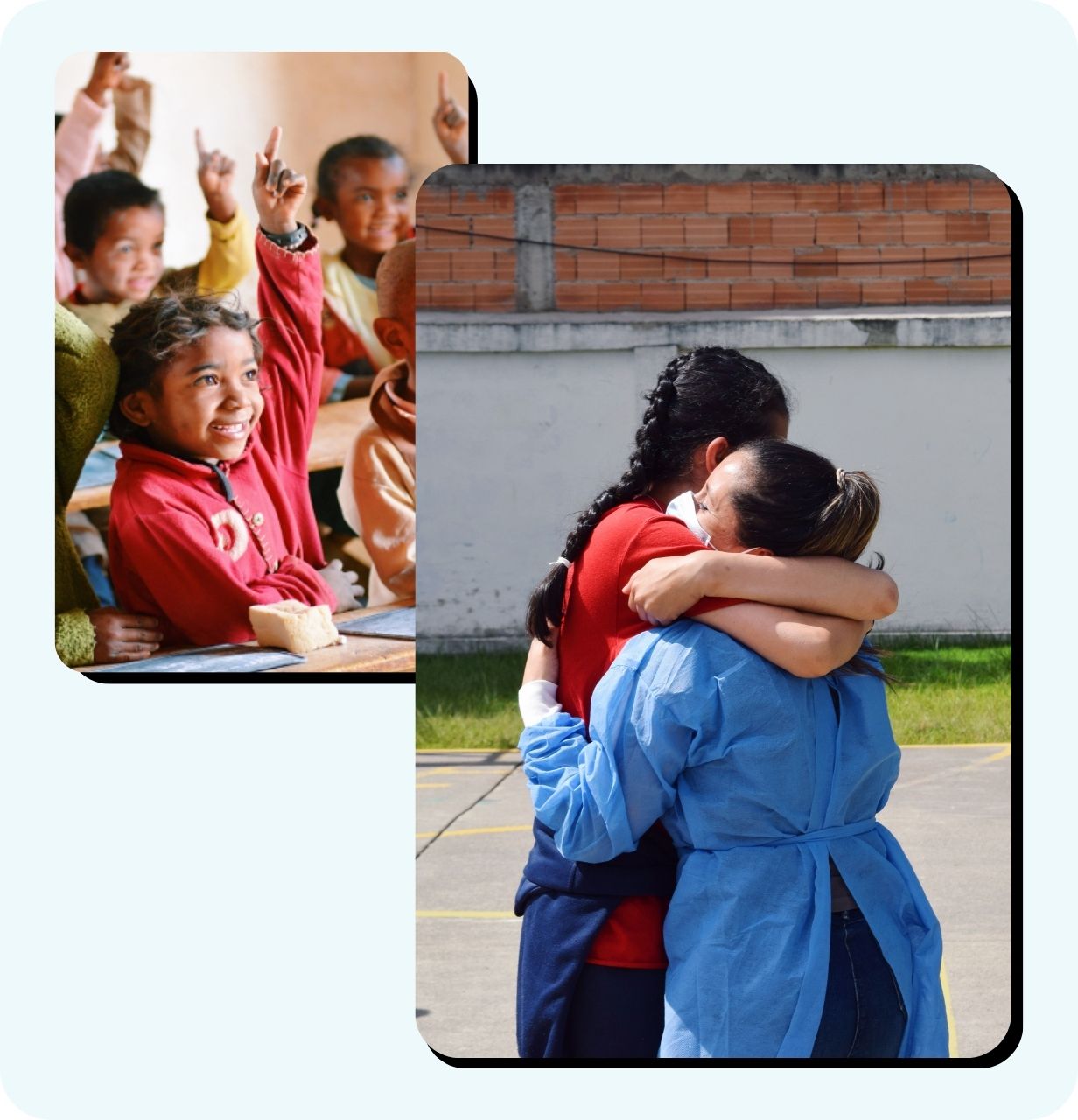 Dashboard of giving impacts