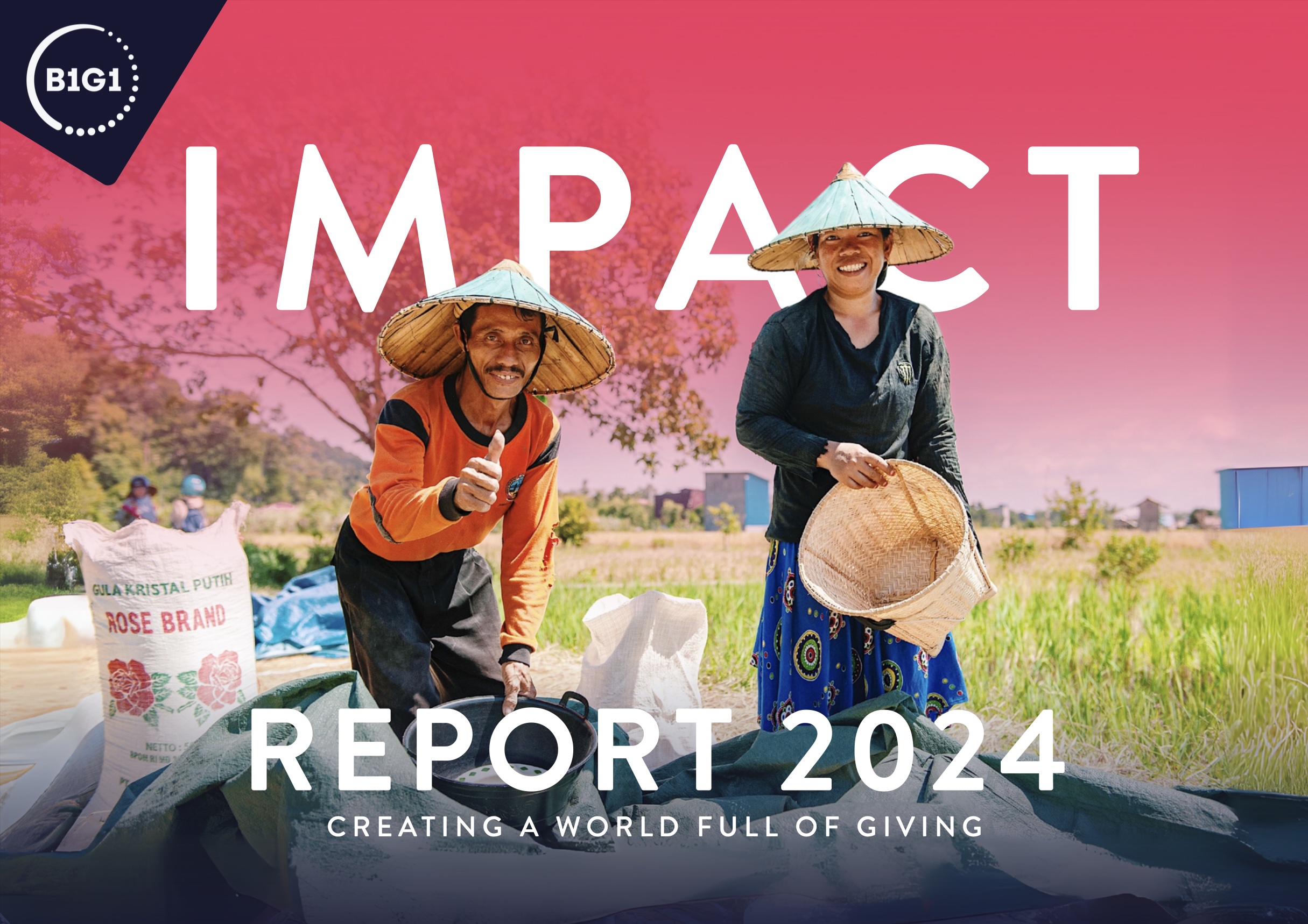 B1G1 Impact report from giving back doing business for good