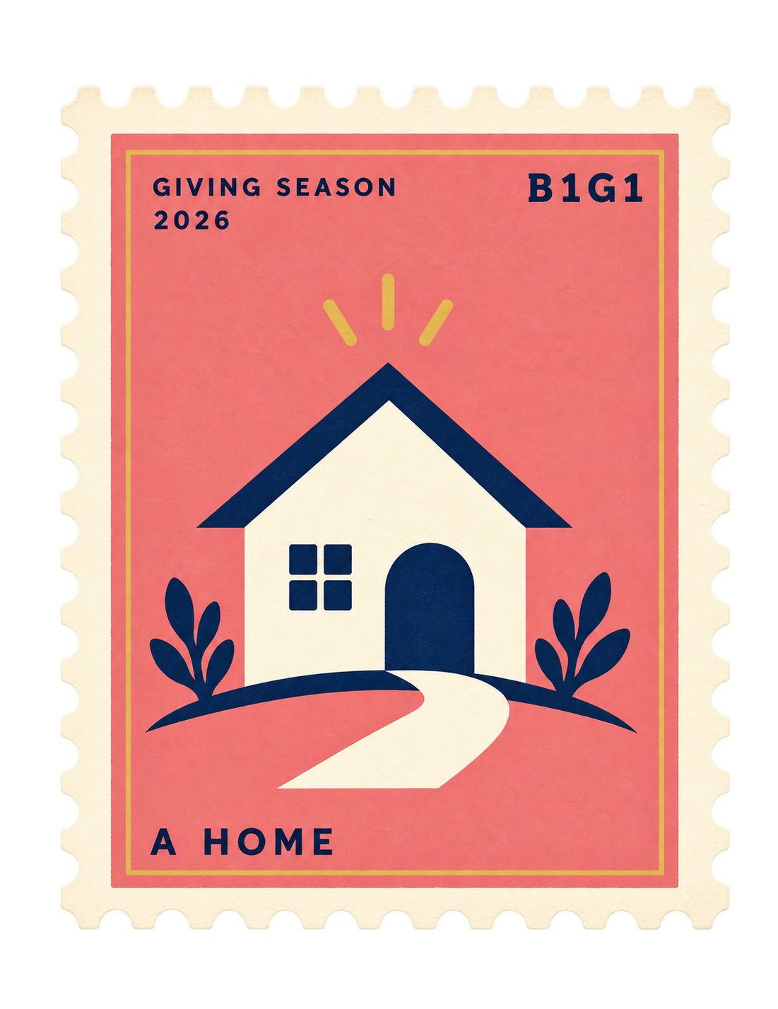 A Gift for a Home stamp