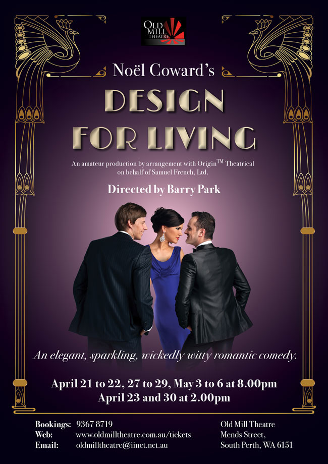 Design for living poster image