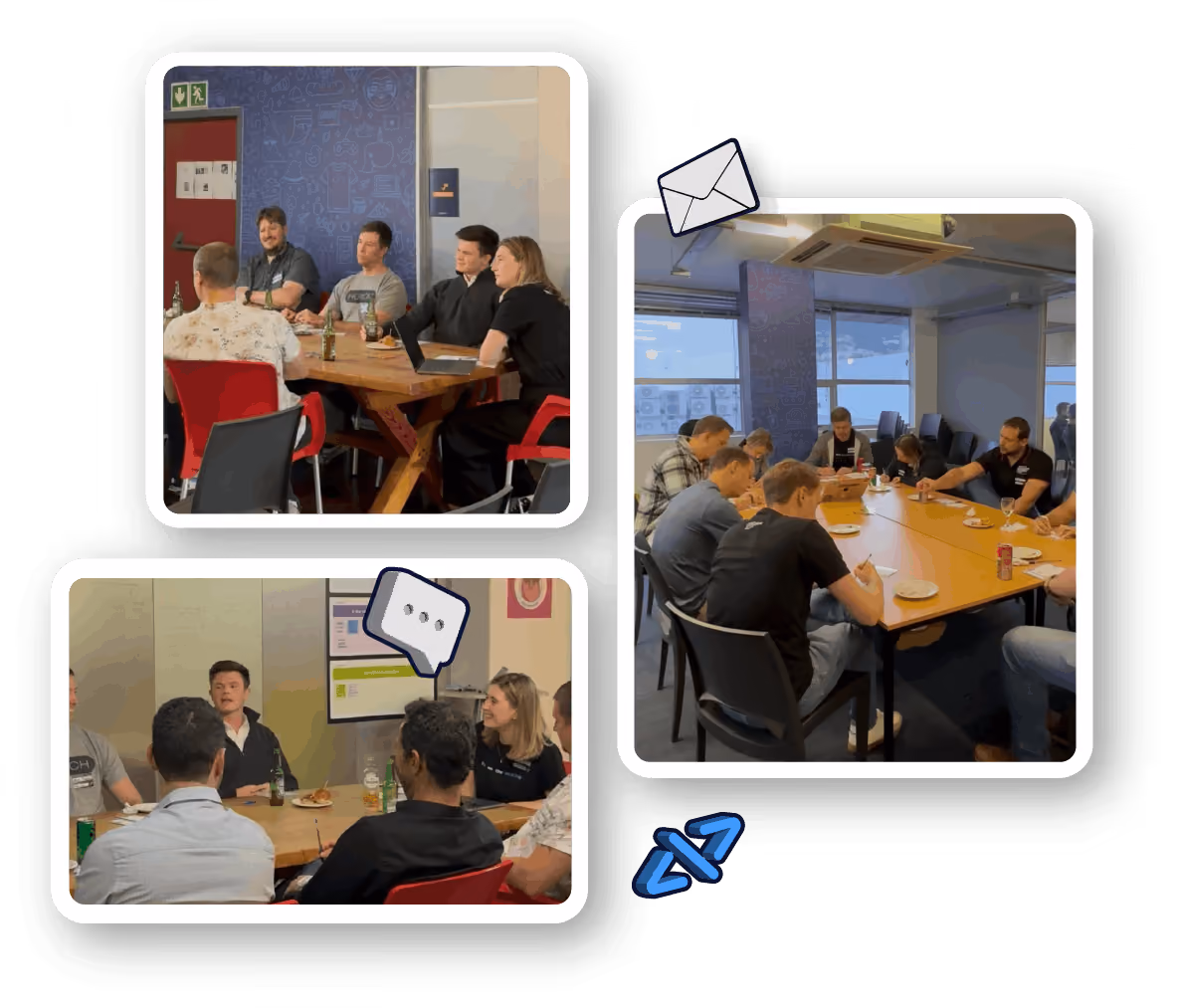Images of previous tech leader exchanges