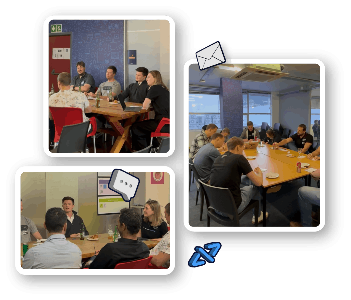 Images of previous tech leader exchanges