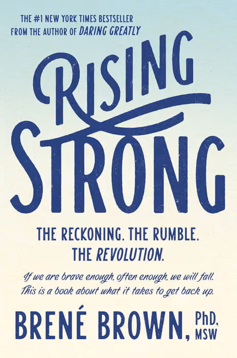 Rising Strong book