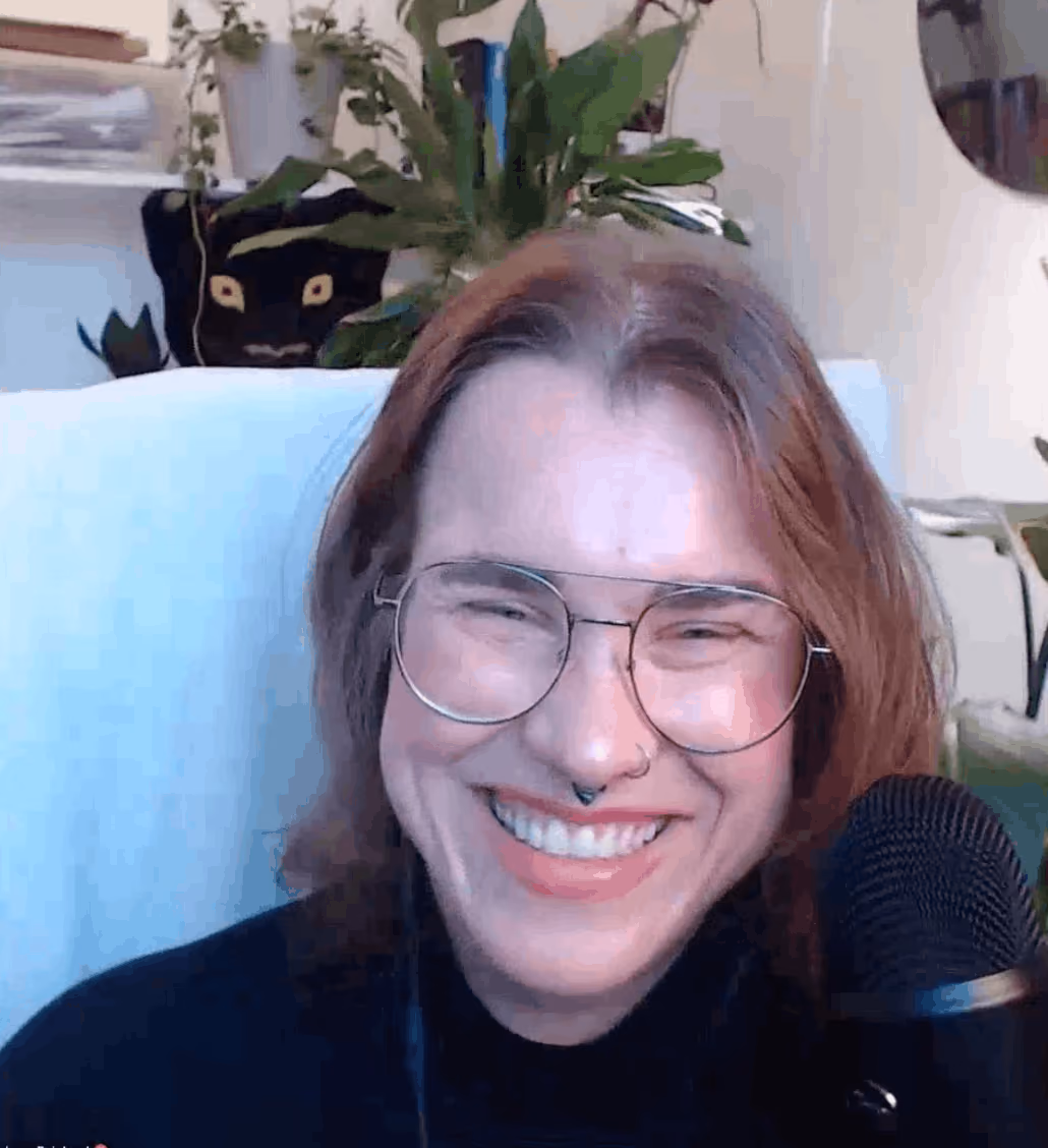Lena, screenshot from webinar