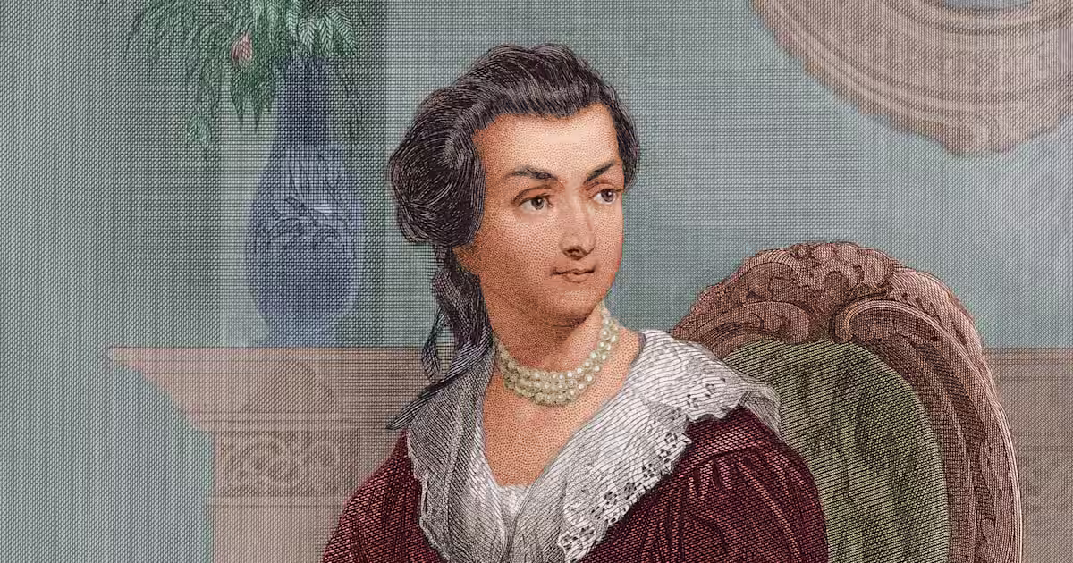 a painting of Abigail Adams