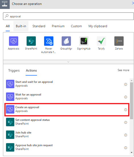 Image of adding a new step to a flow in Power Automate.