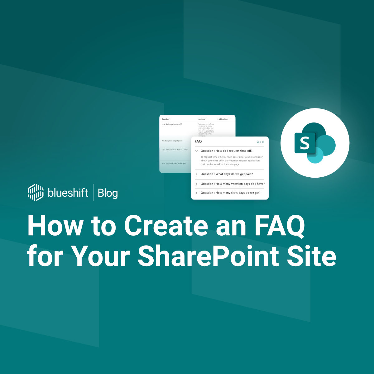 How to create an FAQ for Your SharePoint Site | Bloom Software