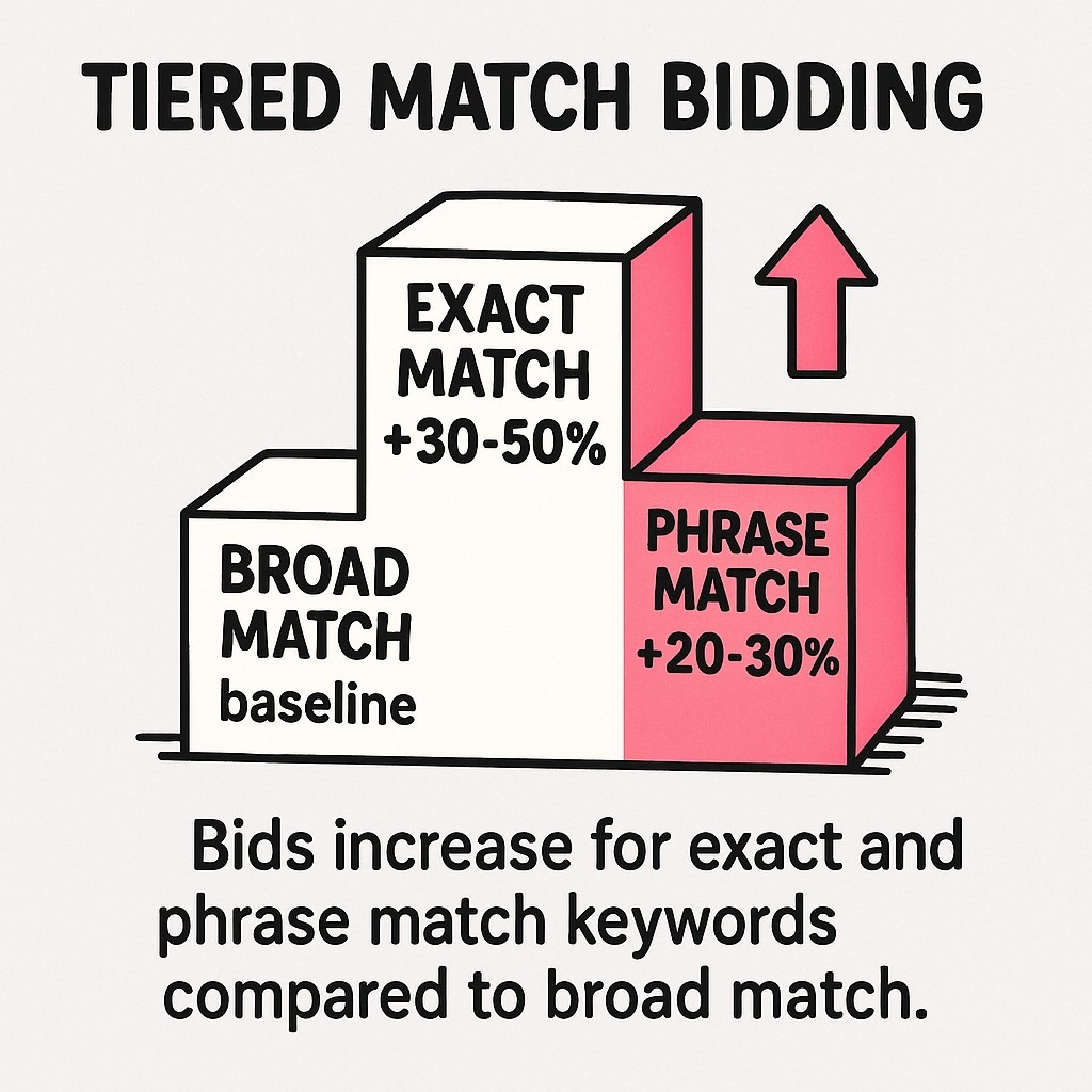 Tiered Match Bidding