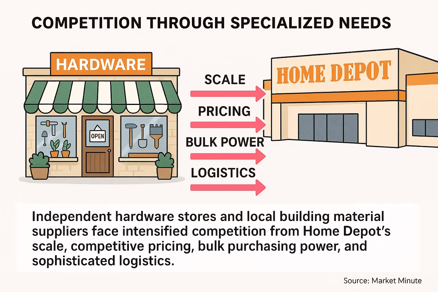 Competition Through Specialized Needs