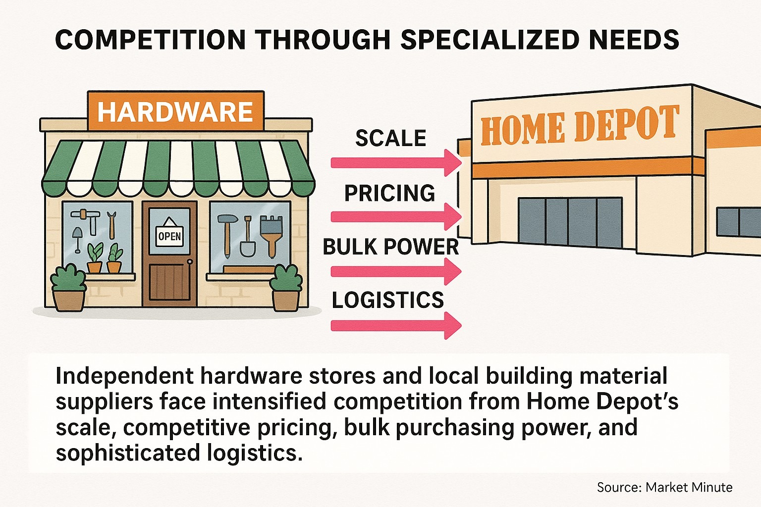 Competition Through Specialized Needs