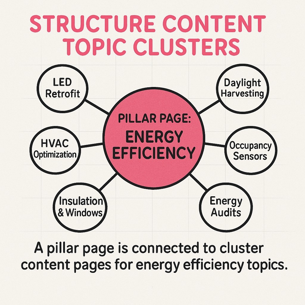 Structure Content Topic Clusters