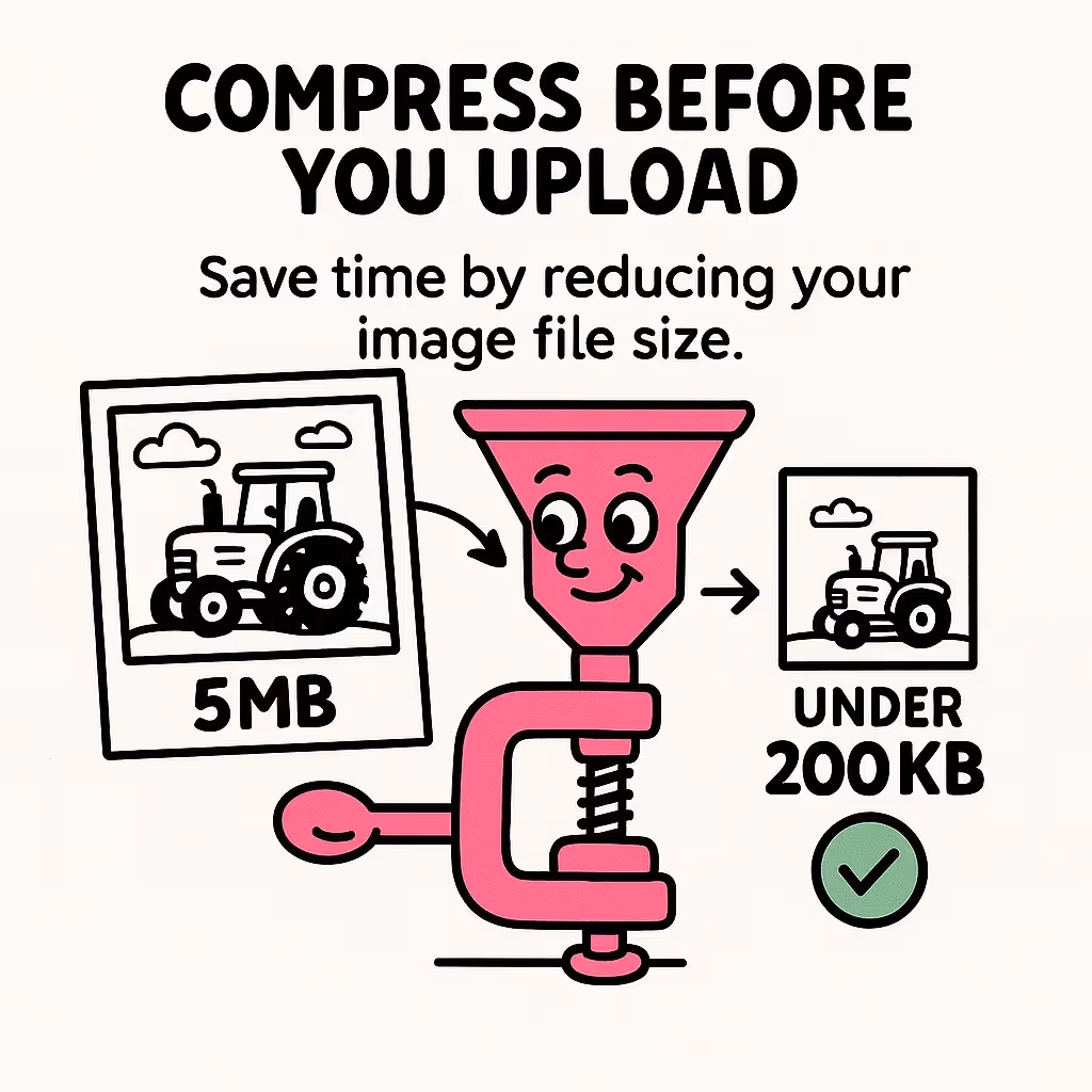 Compress Before You Upload