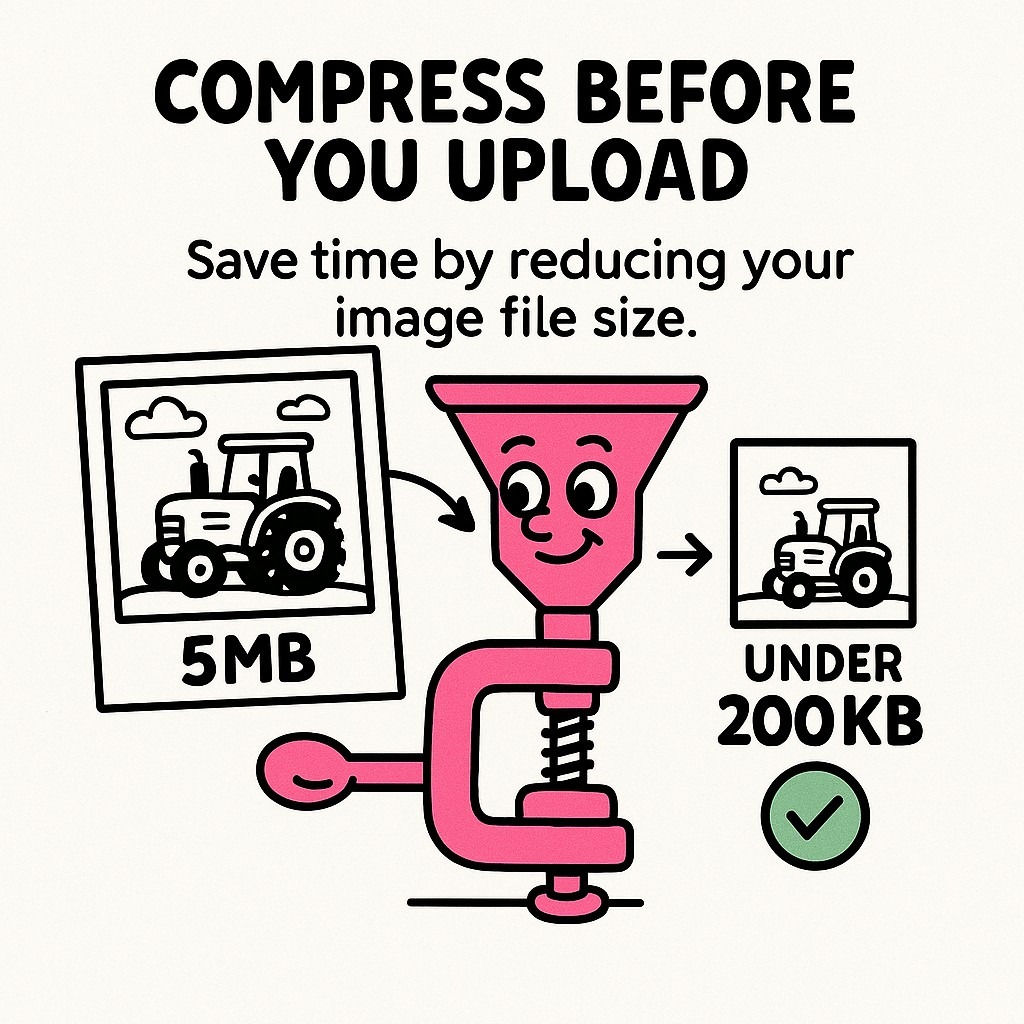 Compress Before You Upload