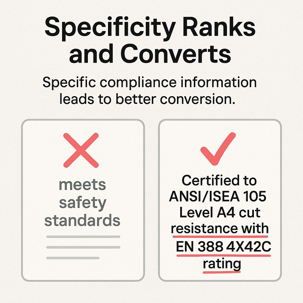 Specificity Ranks and Converts