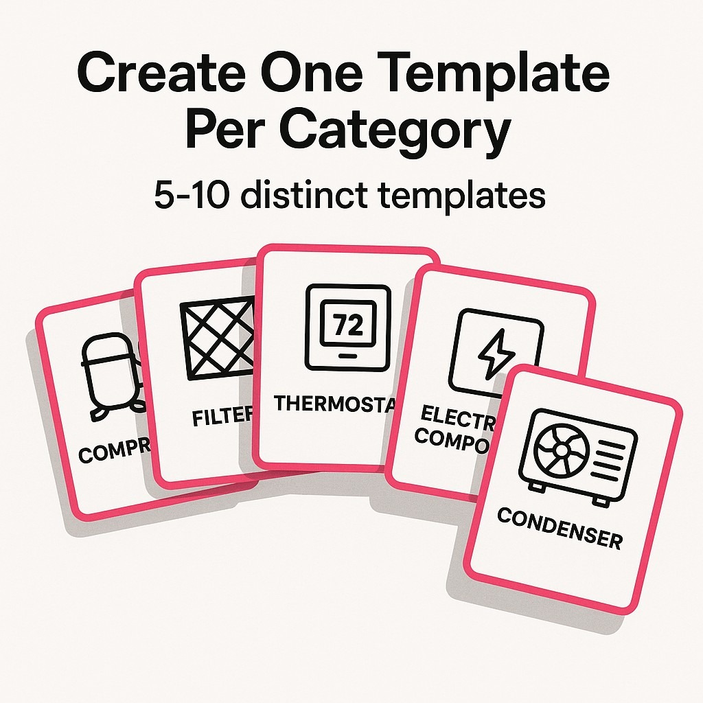 Create One Template Per Category