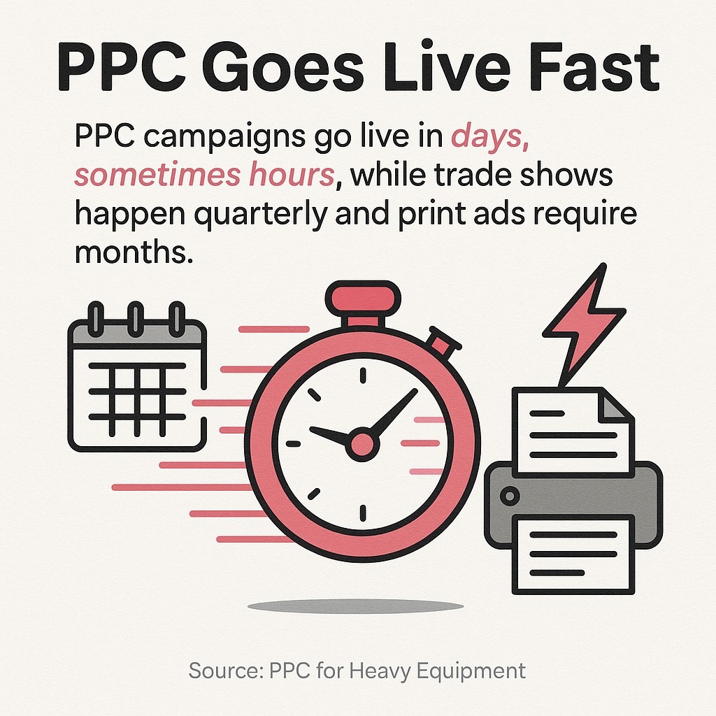 PPC Goes Live Fast