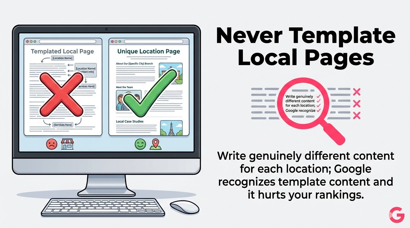 Never Template Local Pages