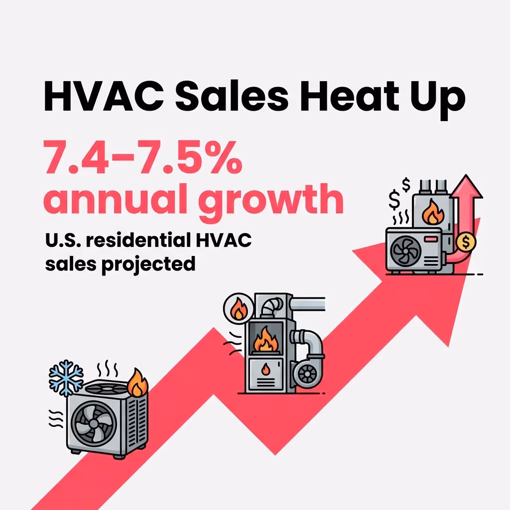 HVAC Sales Heat Up