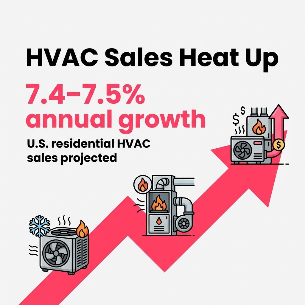 HVAC Sales Heat Up