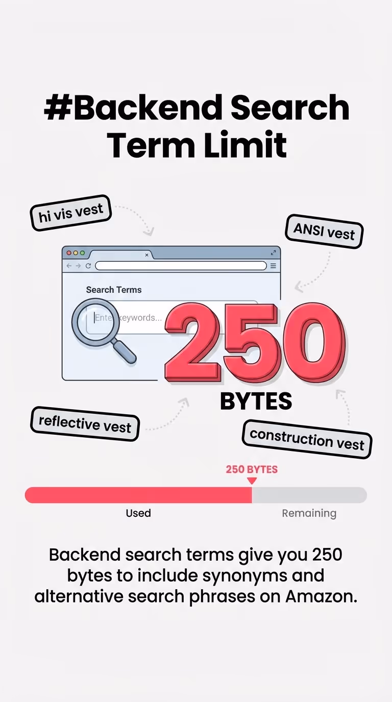 Backend Search Term Limit