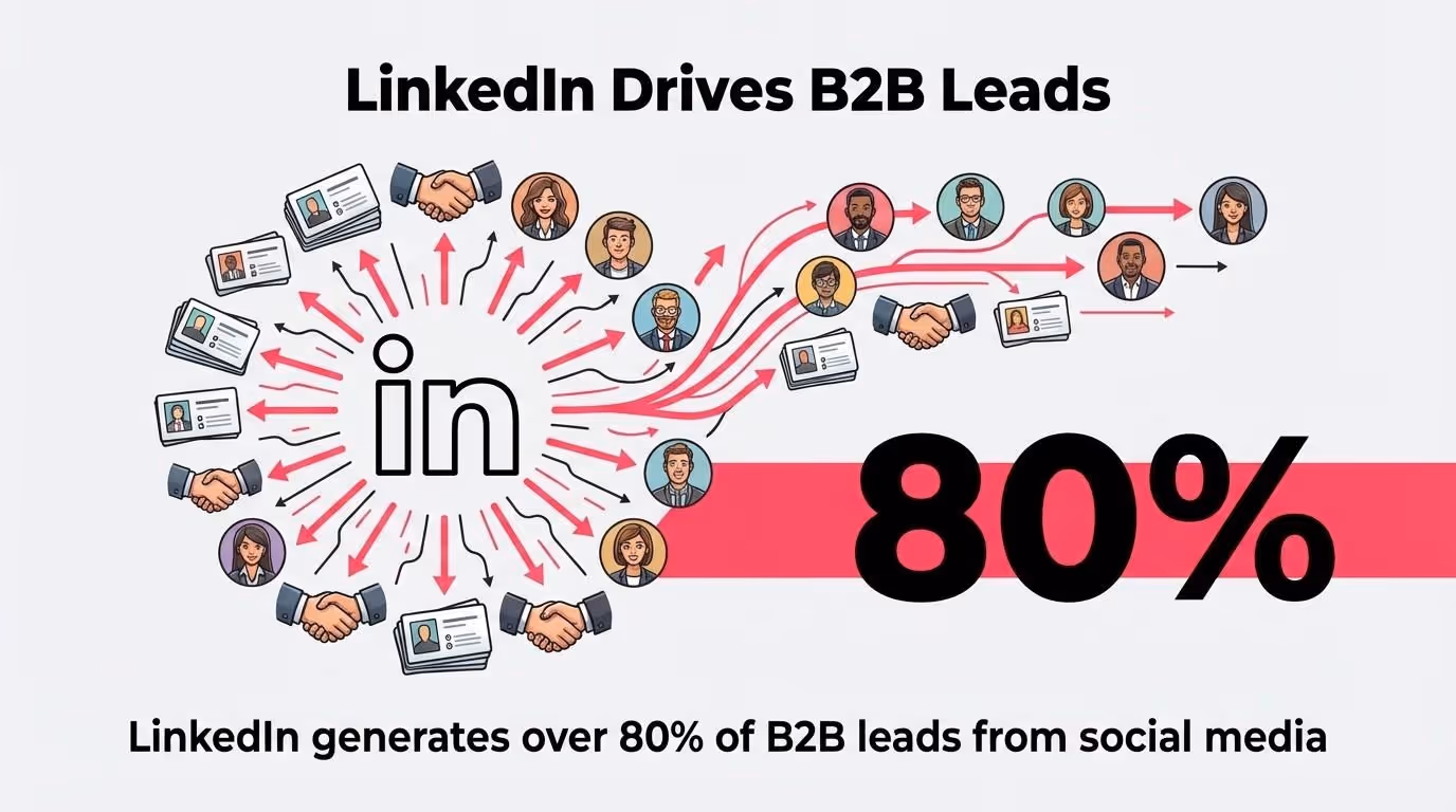 LinkedIn Drives B2B Leads