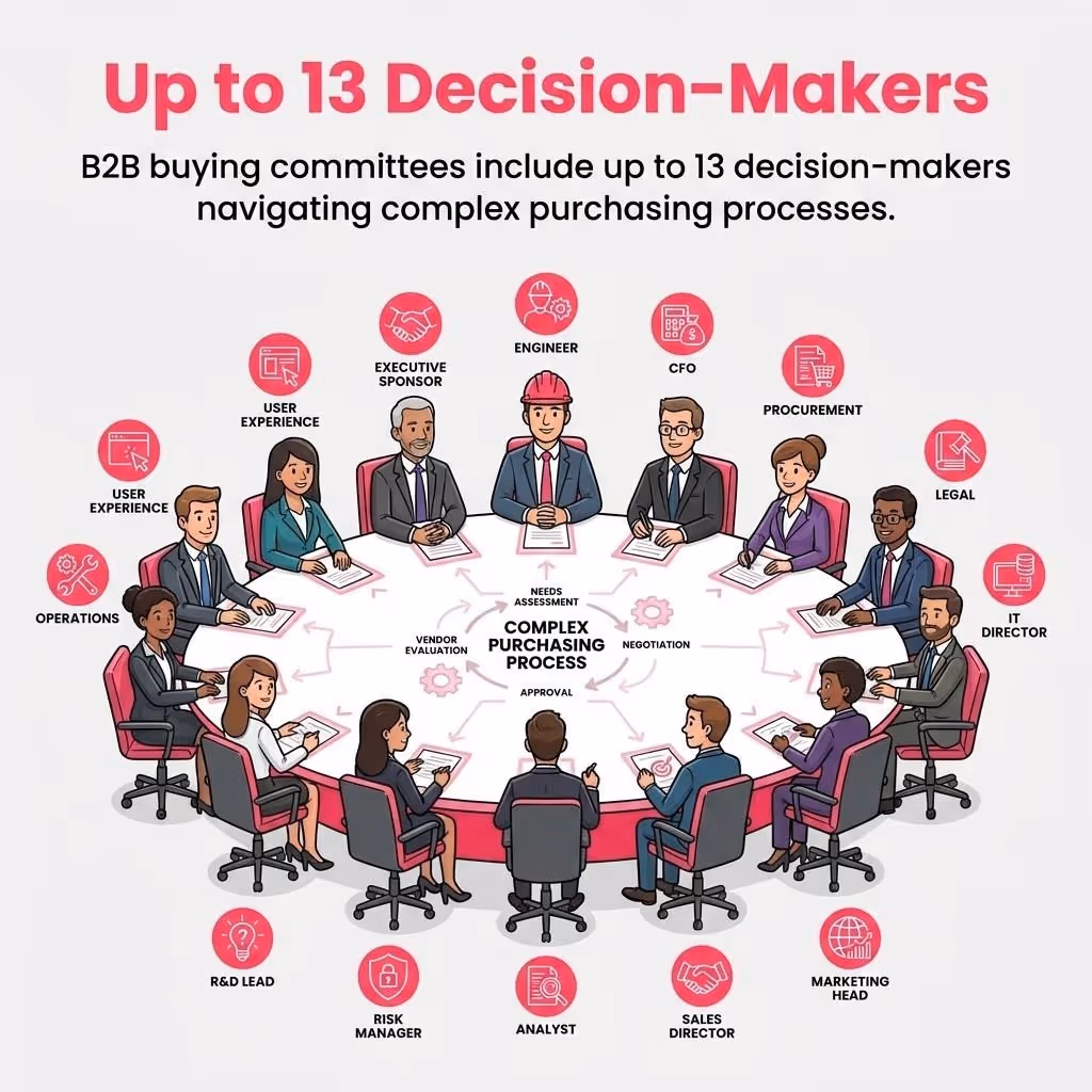 Up to 13 Decision-Makers