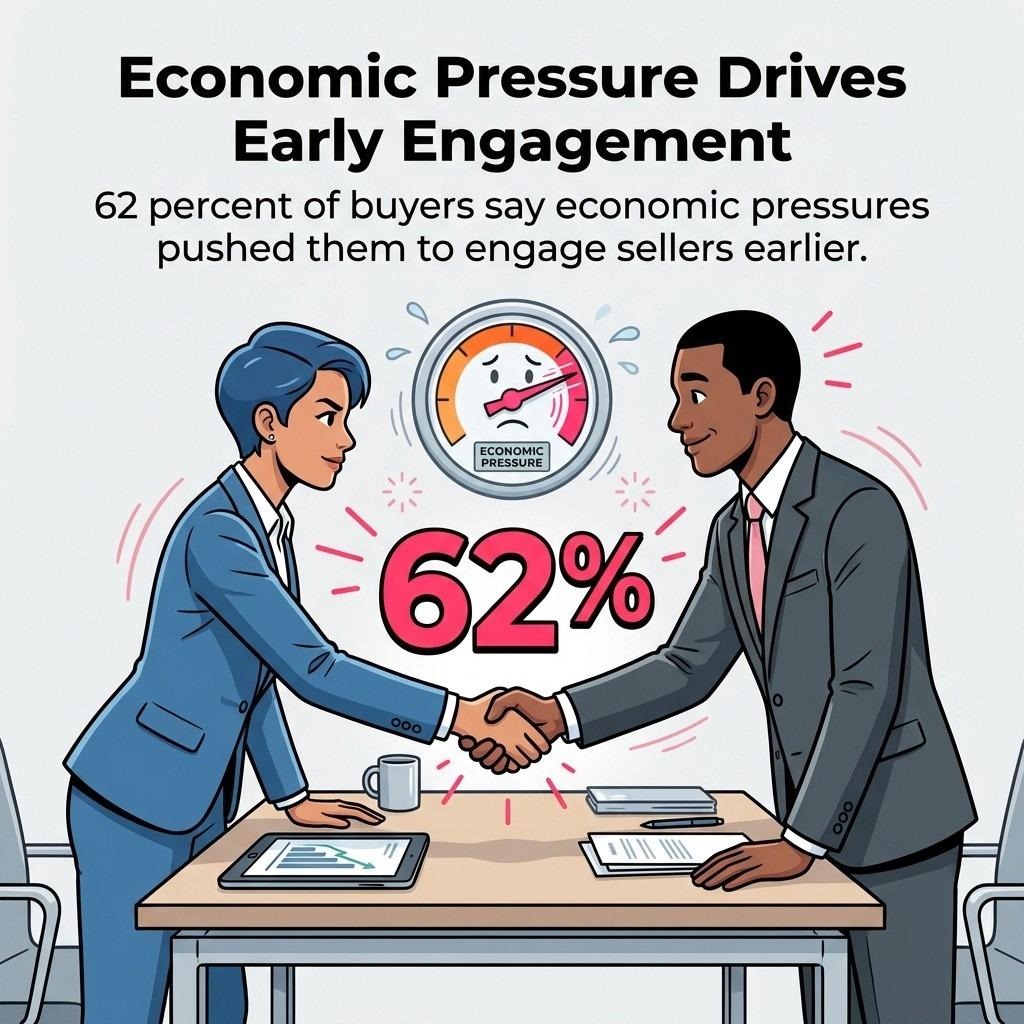 Economic Pressure Drives Early Engagement