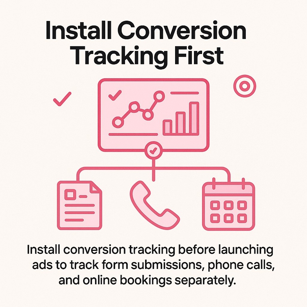 Install Conversion Tracking First