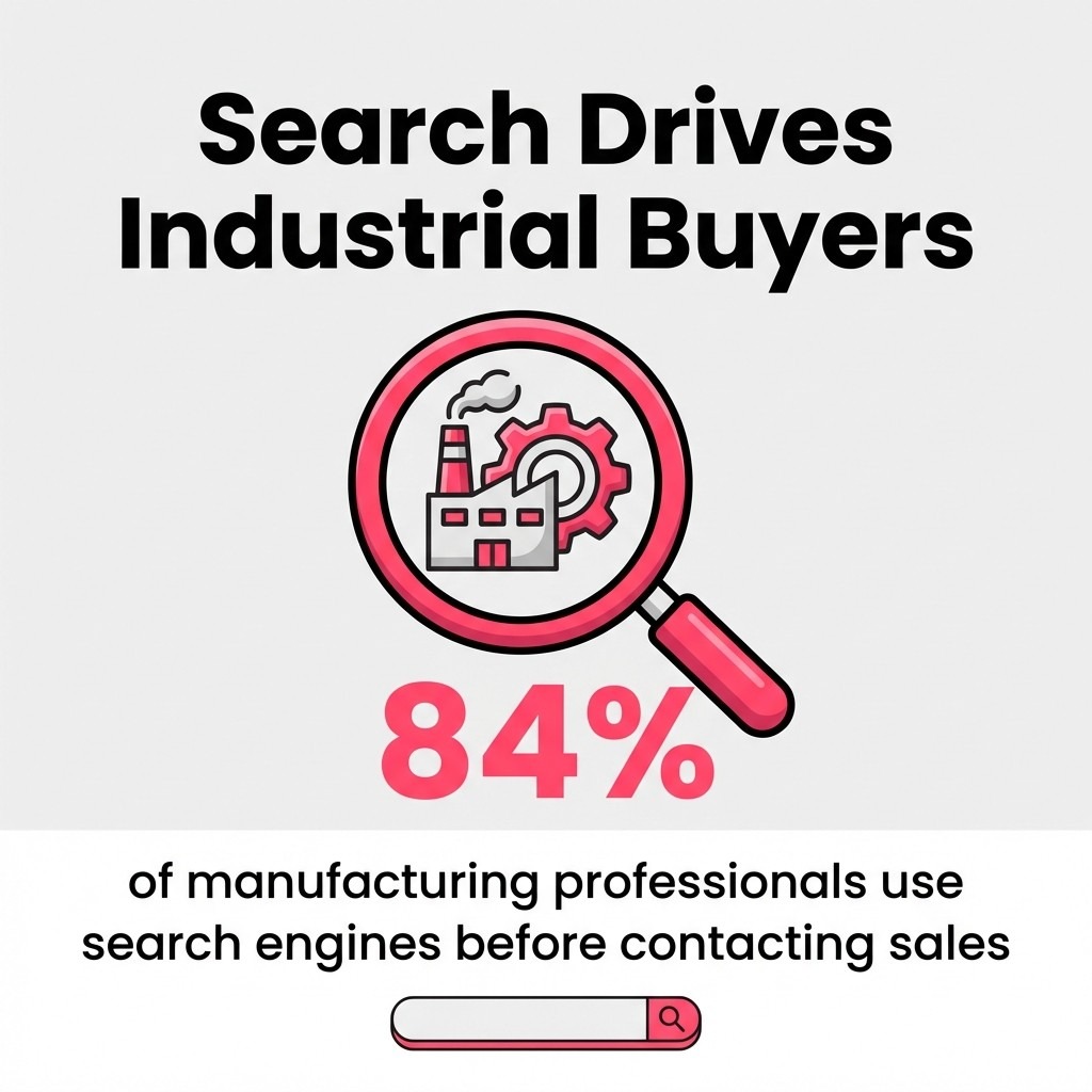 Search Drives Industrial Buyers
