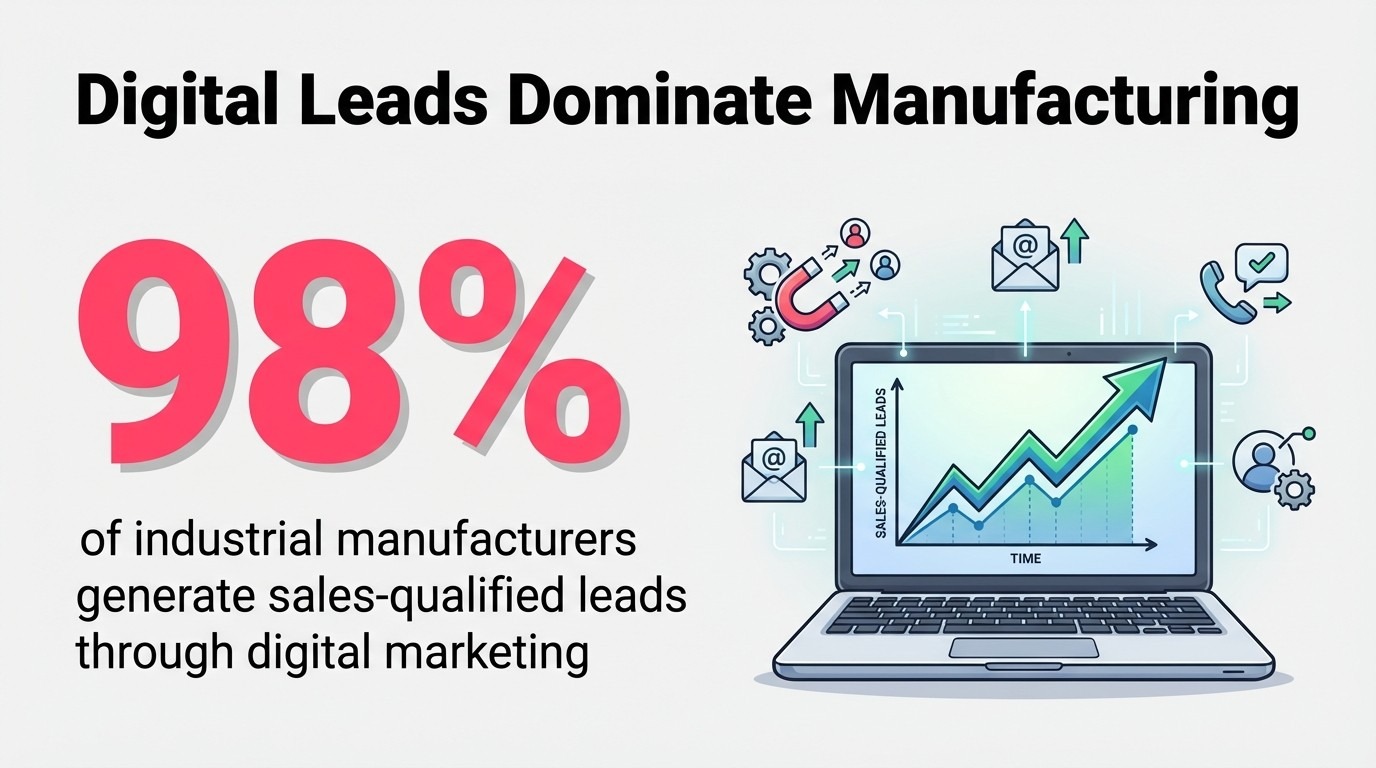 Digital Leads Dominate Manufacturing