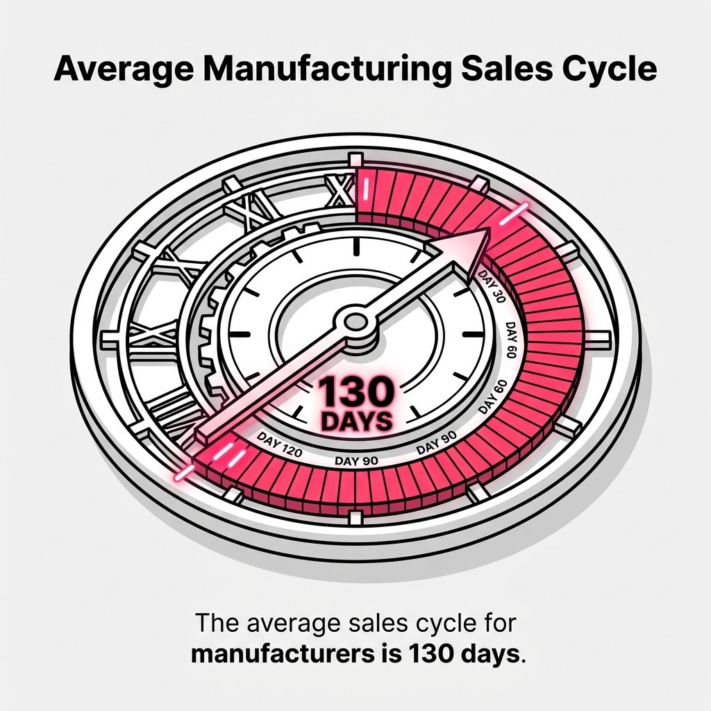 Average Manufacturing Sales Cycle
