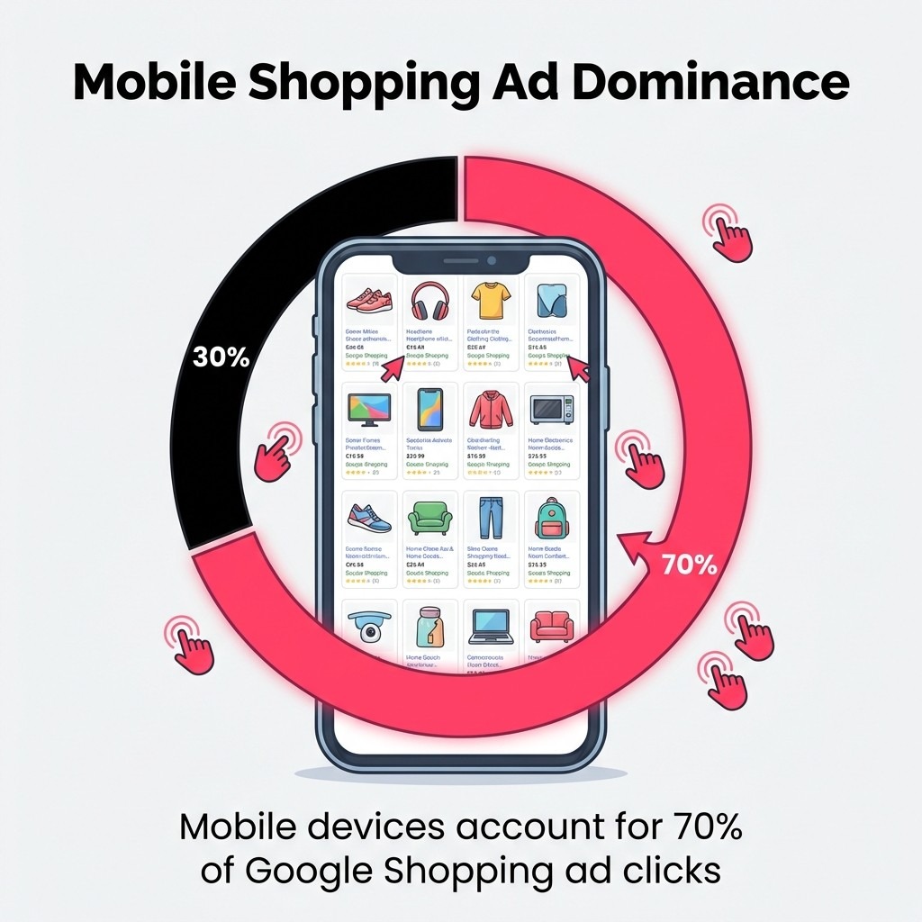Mobile Shopping Ad Dominance