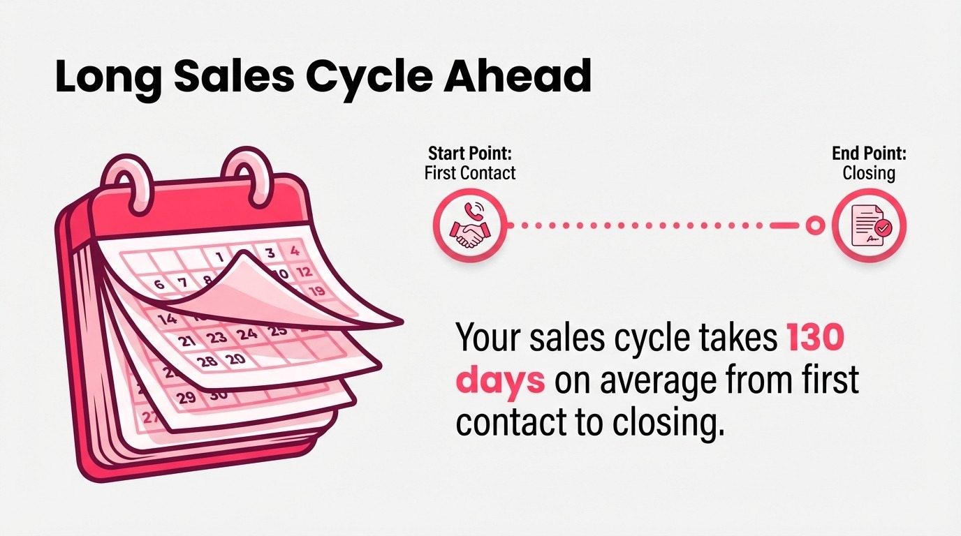Long Sales Cycle Ahead