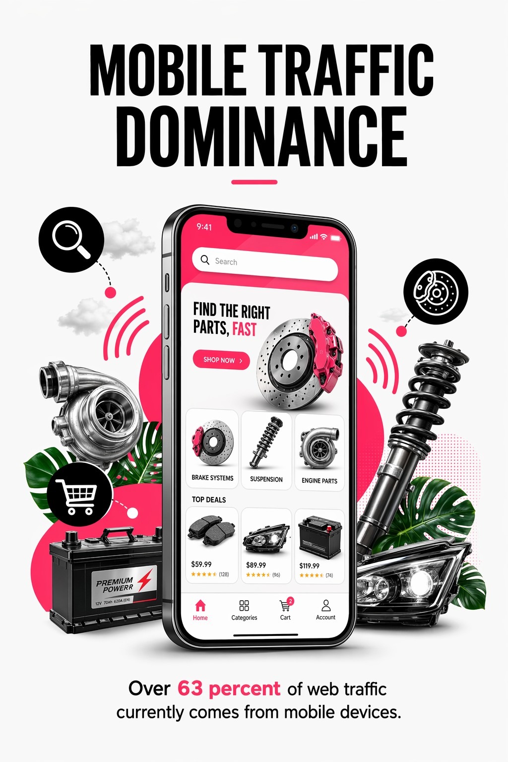 Mobile Traffic Dominance