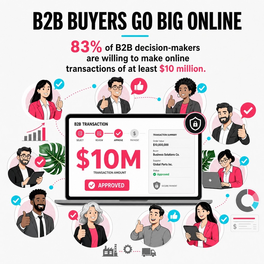 B2B Buyers Go Big Online