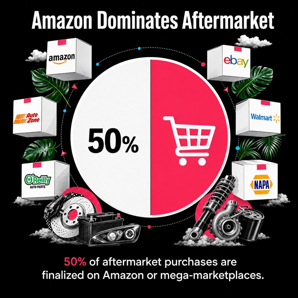 Amazon Dominates Aftermarket