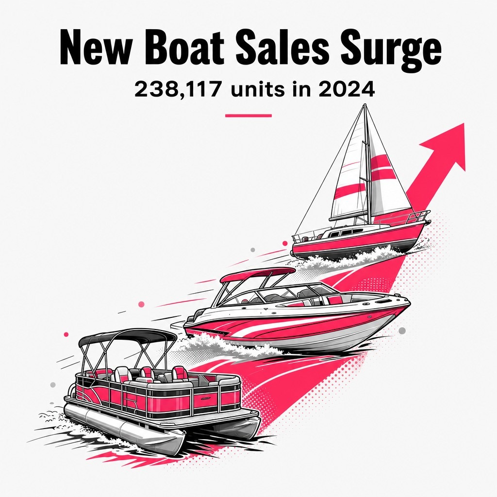 New Boat Sales Surge