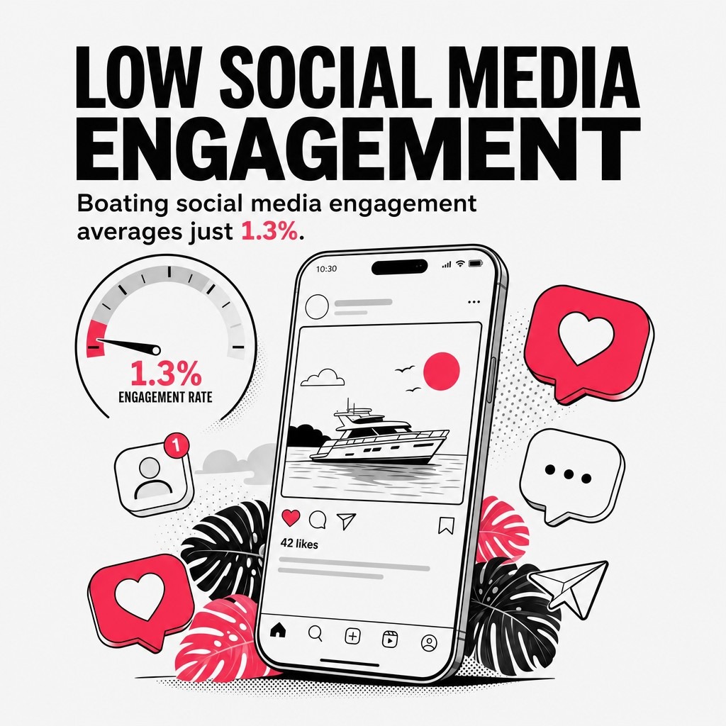 Low Social Media Engagement