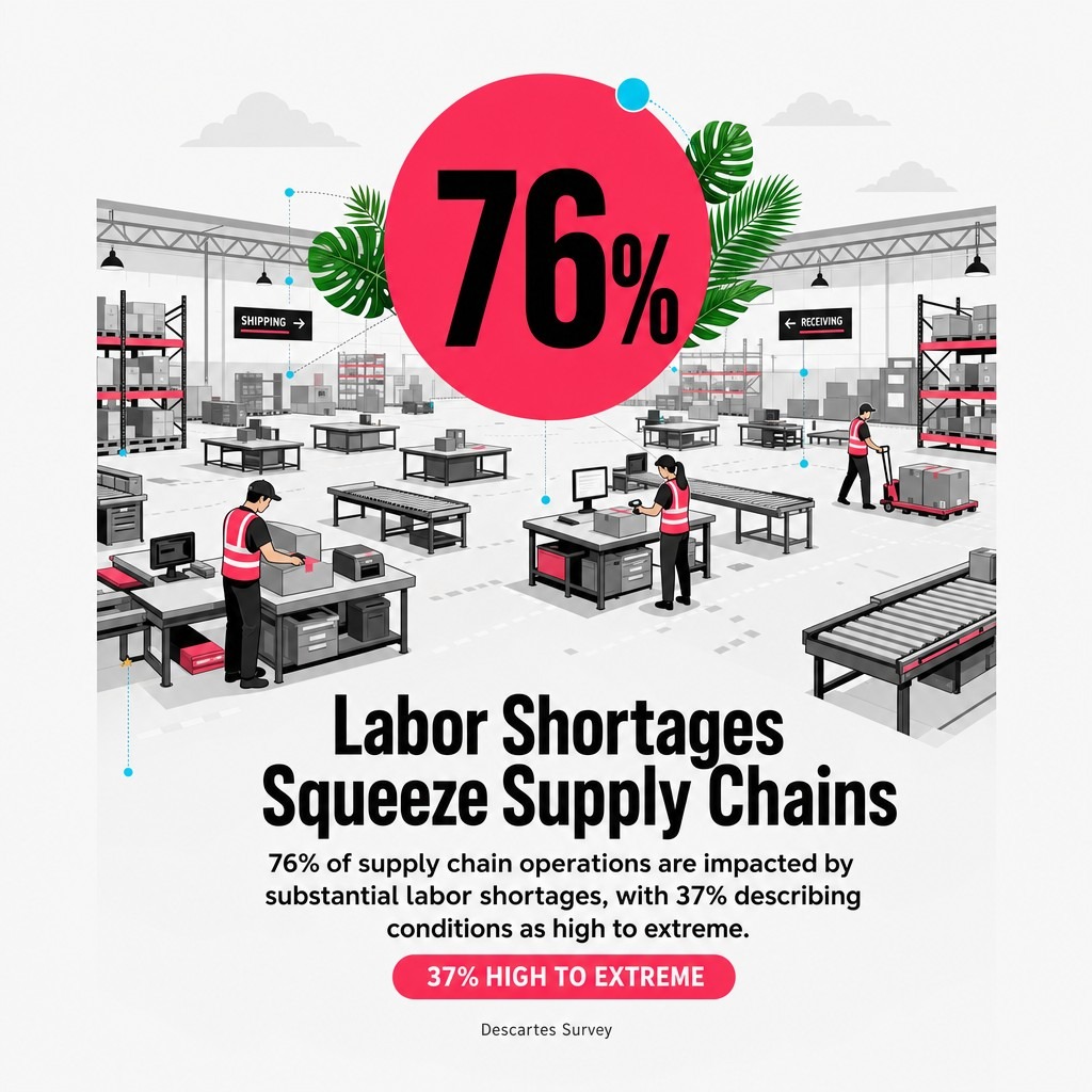 Labor Shortages Squeeze Supply Chains
