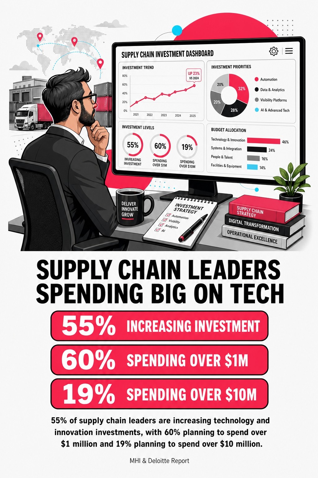 Supply Chain Leaders Spending Big on Tech